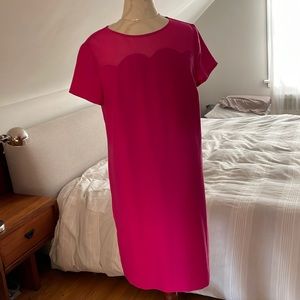 Ann Taylor dress in fabulous pink